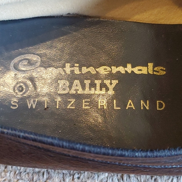 BALLY Leather Shoes 10.5 M fit 10.5-11 - Picture 3 of 16